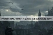 Photoshop导入动作的方法教程(花手摇教程图解 动作)