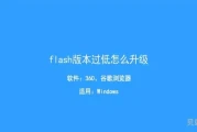flash版本过低怎么办(内网flash版本太旧解决办法)